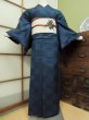 Photo1: CO0221F TSUMUGI pongee (Grade B) and FUKURO OBI sash (Grade C) (1)