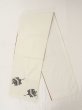 Photo9: CO0221F TSUMUGI pongee (Grade B) and FUKURO OBI sash (Grade C) (9)