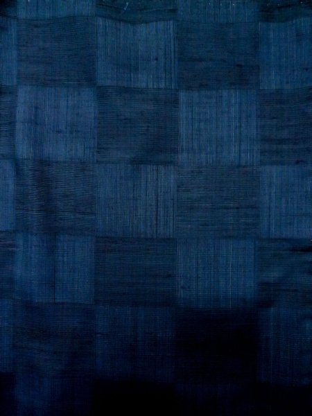 Photo12: CO0221F TSUMUGI pongee (Grade B) and FUKURO OBI sash (Grade C) (12)