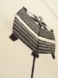 Photo28: CO0221F TSUMUGI pongee (Grade B) and FUKURO OBI sash (Grade C) (28)