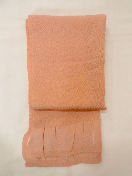 Photo11: CO0221G TSUMUGI pongee (Grade B) and FUKURO OBI sash (Grade A) (11)