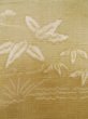 Photo16: CO0221G TSUMUGI pongee (Grade B) and FUKURO OBI sash (Grade A) (16)