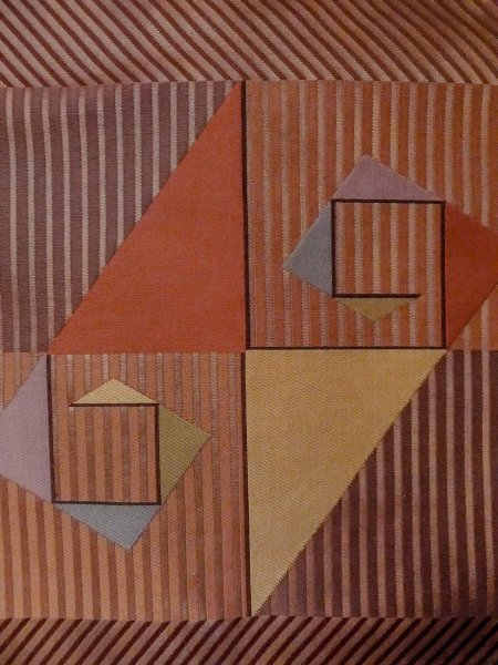 Photo24: CO0221G TSUMUGI pongee (Grade B) and FUKURO OBI sash (Grade A) (24)