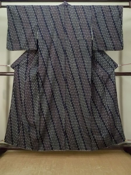 Photo6: CO0221I ORI woven (Grade B) and NAGOYA OBI sash (Grade A) (6)
