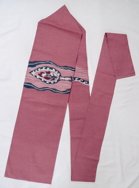 Photo8: CO0221I ORI woven (Grade B) and NAGOYA OBI sash (Grade A) (8)