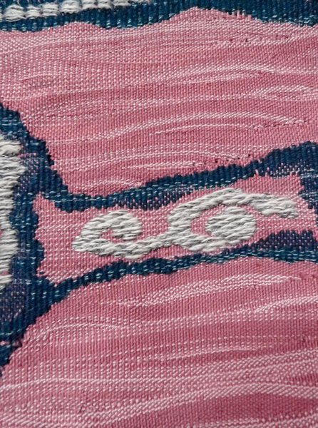 Photo23: CO0221I ORI woven (Grade B) and NAGOYA OBI sash (Grade A) (23)