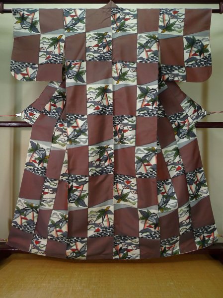 Photo6: CO0221J ORI woven (Grade A) and NAGOYA OBI sash (Grade B) (6)