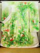 Photo6: CO0305B FURISODE long-sleeved (Grade B) and FUKURO OBI sash (Grade A) (6)