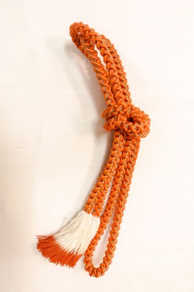 Photo13: CO0305B FURISODE long-sleeved (Grade B) and FUKURO OBI sash (Grade A) (13)