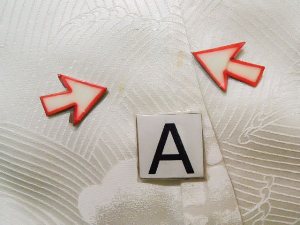 Photo26: CO0305B FURISODE long-sleeved (Grade B) and FUKURO OBI sash (Grade A) (26)