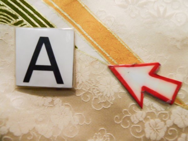 Photo27: CO0305C FURISODE long-sleeved (Grade A) and FUKURO OBI sash (Grade A) (27)