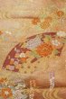 Photo31: CO0305E FURISODE long-sleeved (Grade B) and FUKURO OBI sash (Grade A) (31)