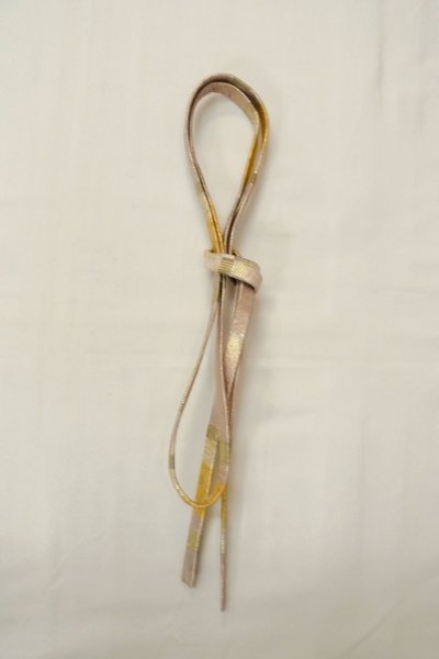 Photo12: CO0319A KOMON dyed (Grade B) and FUKURO NAGOYA Obi (Grade B) (12)