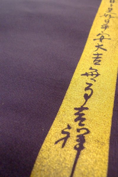 Photo30: CO0319A KOMON dyed (Grade B) and FUKURO NAGOYA Obi (Grade B) (30)