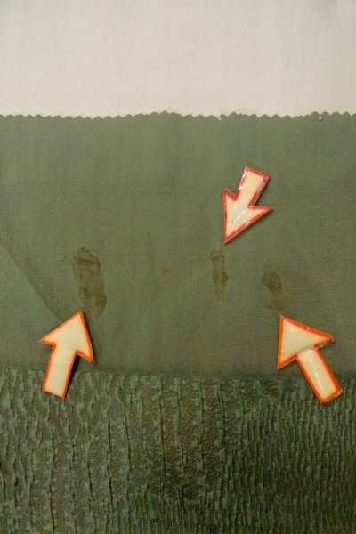 Photo37: CO0319A KOMON dyed (Grade B) and FUKURO NAGOYA Obi (Grade B) (37)