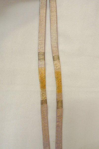 Photo40: CO0319A KOMON dyed (Grade B) and FUKURO NAGOYA Obi (Grade B) (40)