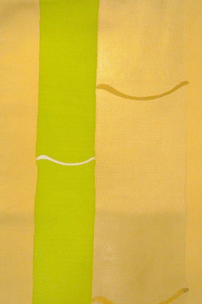 Photo22: CO0319B KOMON dyed (Grade B) and FUKURO OBI sash (Grade B) (22)