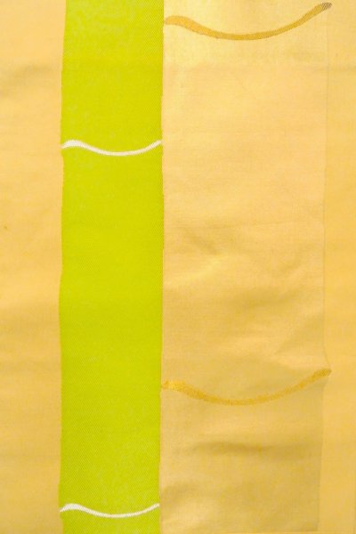 Photo23: CO0319B KOMON dyed (Grade B) and FUKURO OBI sash (Grade B) (23)