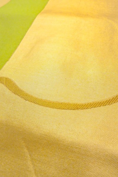 Photo27: CO0319B KOMON dyed (Grade B) and FUKURO OBI sash (Grade B) (27)