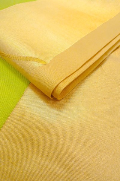 Photo30: CO0319B KOMON dyed (Grade B) and FUKURO OBI sash (Grade B) (30)