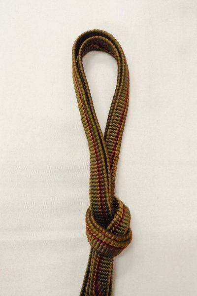 Photo37: CO0319B KOMON dyed (Grade B) and FUKURO OBI sash (Grade B) (37)