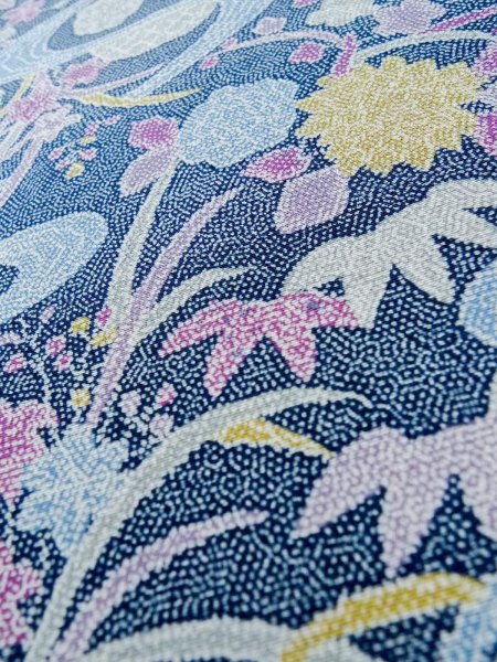 Photo18: CO0319C KOMON dyed (Grade B) and NAGOYA OBI sash (Grade B) (18)