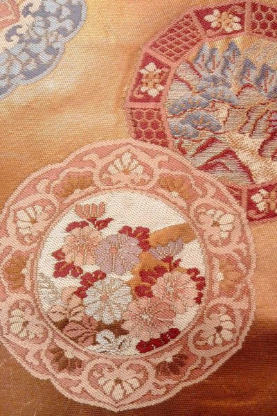 Photo24: CO0319C KOMON dyed (Grade B) and NAGOYA OBI sash (Grade B) (24)