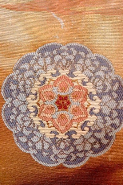 Photo25: CO0319C KOMON dyed (Grade B) and NAGOYA OBI sash (Grade B) (25)