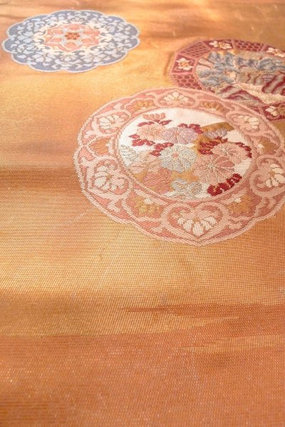 Photo29: CO0319C KOMON dyed (Grade B) and NAGOYA OBI sash (Grade B) (29)