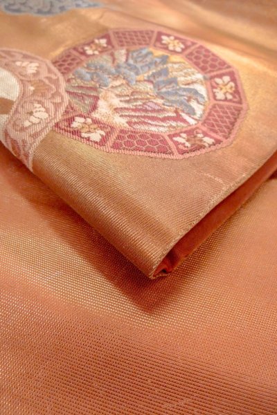 Photo30: CO0319C KOMON dyed (Grade B) and NAGOYA OBI sash (Grade B) (30)