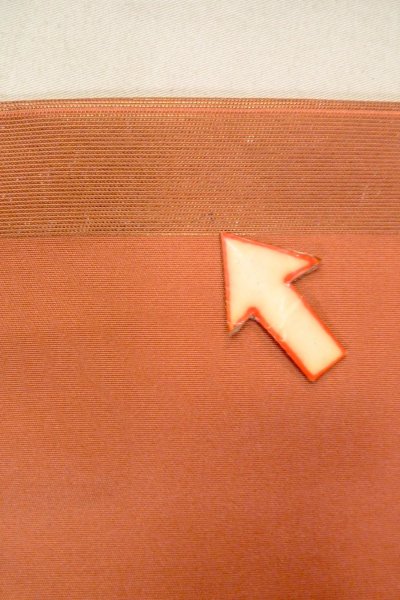 Photo31: CO0319C KOMON dyed (Grade B) and NAGOYA OBI sash (Grade B) (31)