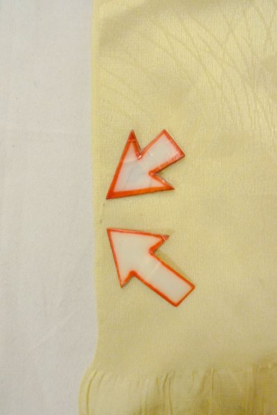 Photo33: CO0319C KOMON dyed (Grade B) and NAGOYA OBI sash (Grade B) (33)