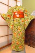 Photo1: CO0319D KOMON dyed (Grade A) and FUKURO NAGOYA Obi (Grade A) (1)