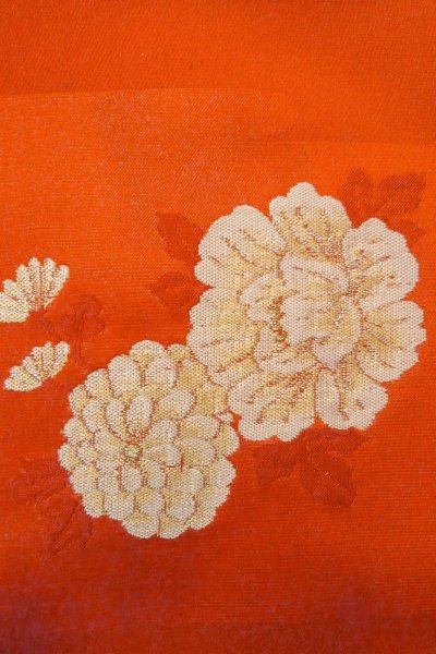 Photo26: CO0319D KOMON dyed (Grade A) and FUKURO NAGOYA Obi (Grade A) (26)