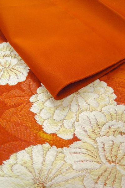 Photo30: CO0319D KOMON dyed (Grade A) and FUKURO NAGOYA Obi (Grade A) (30)