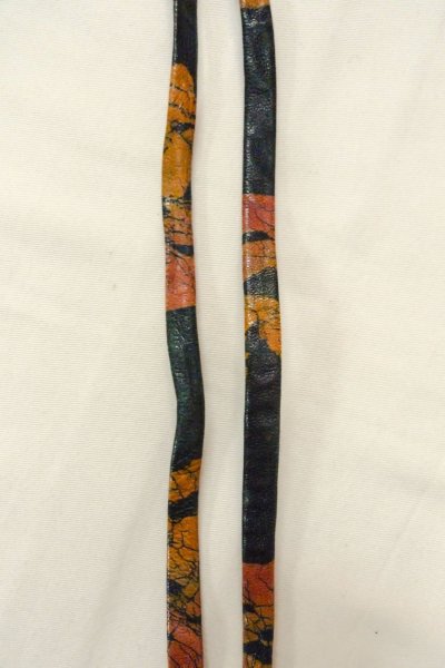 Photo34: CO0319D KOMON dyed (Grade A) and FUKURO NAGOYA Obi (Grade A) (34)
