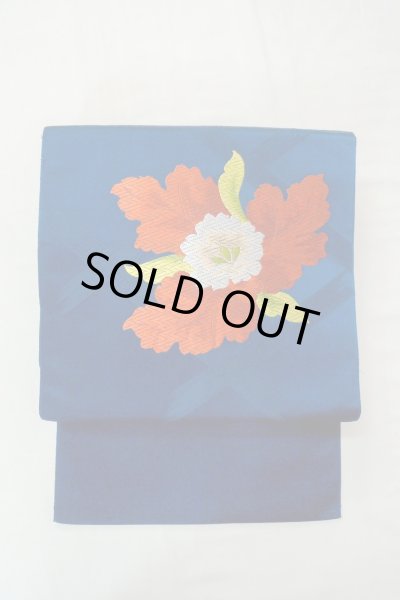 Photo9: CO0319E KOMON dyed (Grade B) and NAGOYA OBI sash (Grade A) (9)