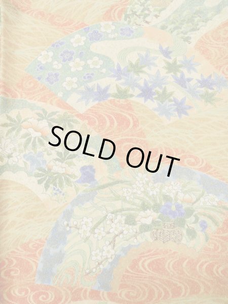 Photo12: CO0319E KOMON dyed (Grade B) and NAGOYA OBI sash (Grade A) (12)