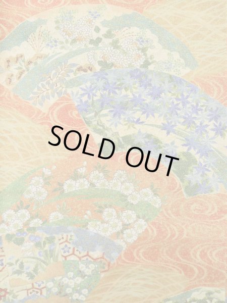 Photo13: CO0319E KOMON dyed (Grade B) and NAGOYA OBI sash (Grade A) (13)