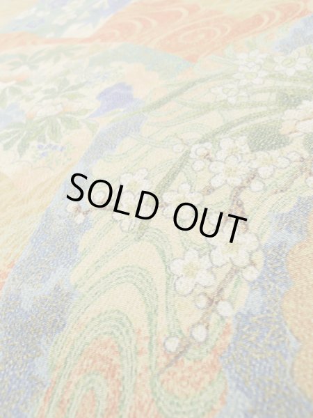 Photo17: CO0319E KOMON dyed (Grade B) and NAGOYA OBI sash (Grade A) (17)