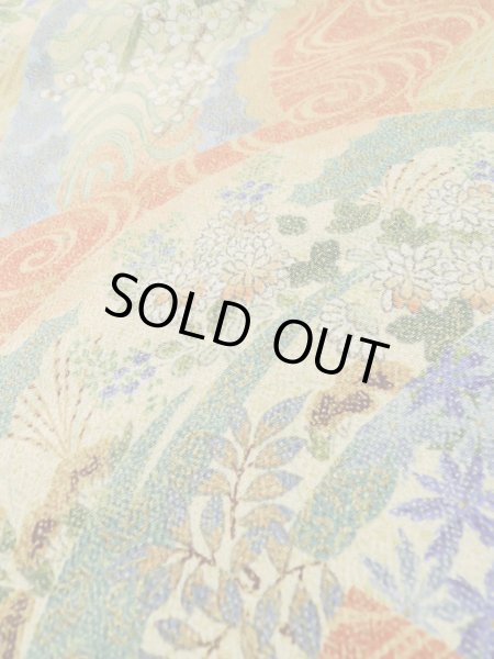 Photo18: CO0319E KOMON dyed (Grade B) and NAGOYA OBI sash (Grade A) (18)