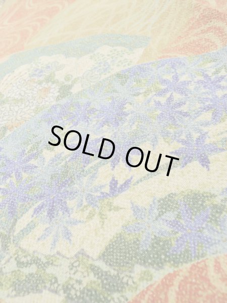 Photo19: CO0319E KOMON dyed (Grade B) and NAGOYA OBI sash (Grade A) (19)