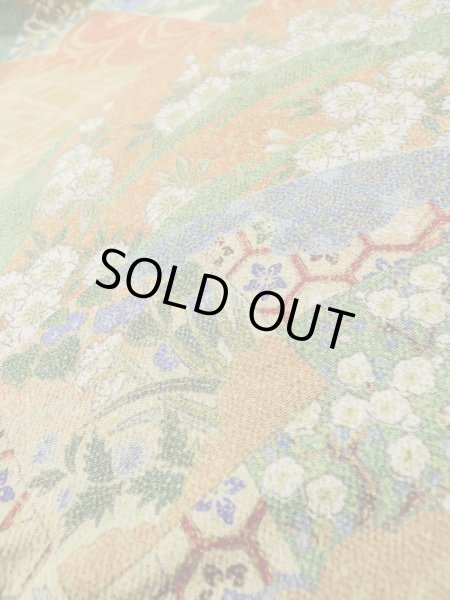 Photo20: CO0319E KOMON dyed (Grade B) and NAGOYA OBI sash (Grade A) (20)