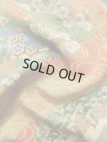 Photo21: CO0319E KOMON dyed (Grade B) and NAGOYA OBI sash (Grade A) (21)