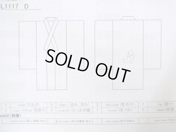 Photo22: CO0319E KOMON dyed (Grade B) and NAGOYA OBI sash (Grade A) (22)