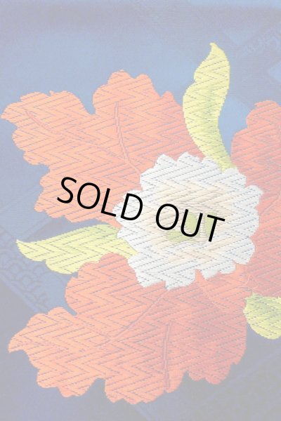 Photo26: CO0319E KOMON dyed (Grade B) and NAGOYA OBI sash (Grade A) (26)