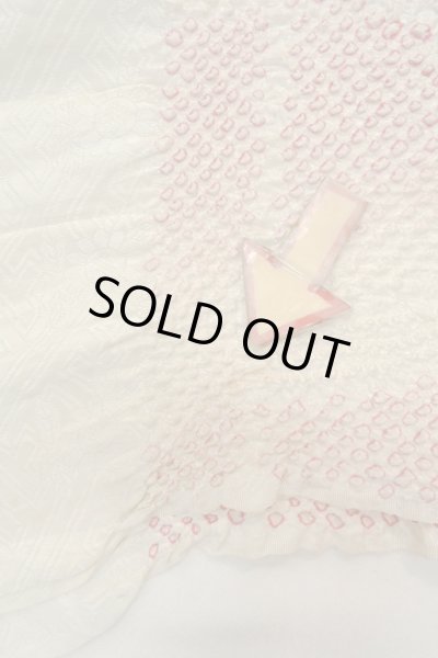 Photo33: CO0319E KOMON dyed (Grade B) and NAGOYA OBI sash (Grade A) (33)