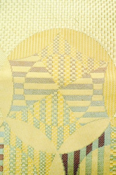 Photo26: CO0319F KOMON dyed (Grade B) and NAGOYA OBI sash (Grade C) (26)