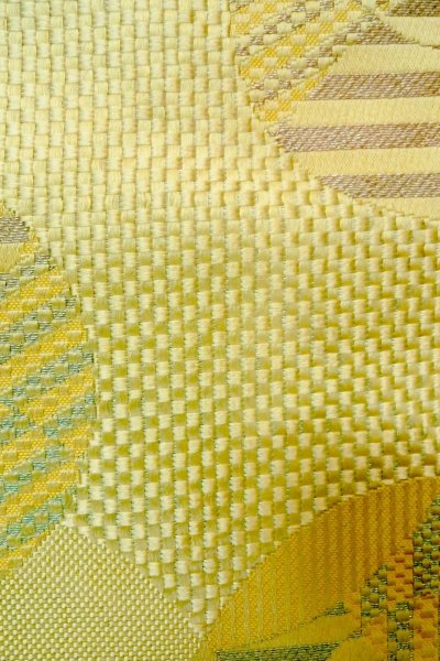 Photo27: CO0319F KOMON dyed (Grade B) and NAGOYA OBI sash (Grade C) (27)