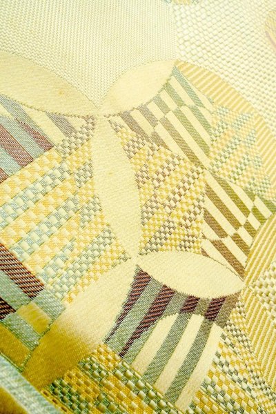 Photo28: CO0319F KOMON dyed (Grade B) and NAGOYA OBI sash (Grade C) (28)